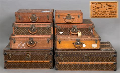 louis vuitton suitcases for sale|vintage Louis Vuitton suitcases.